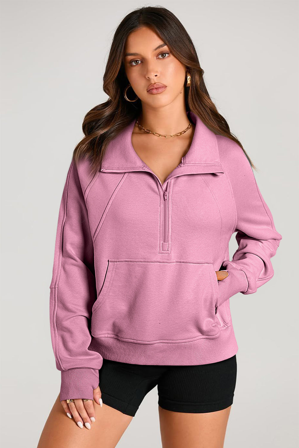 Valerian Quarter Zip Sweatshirt