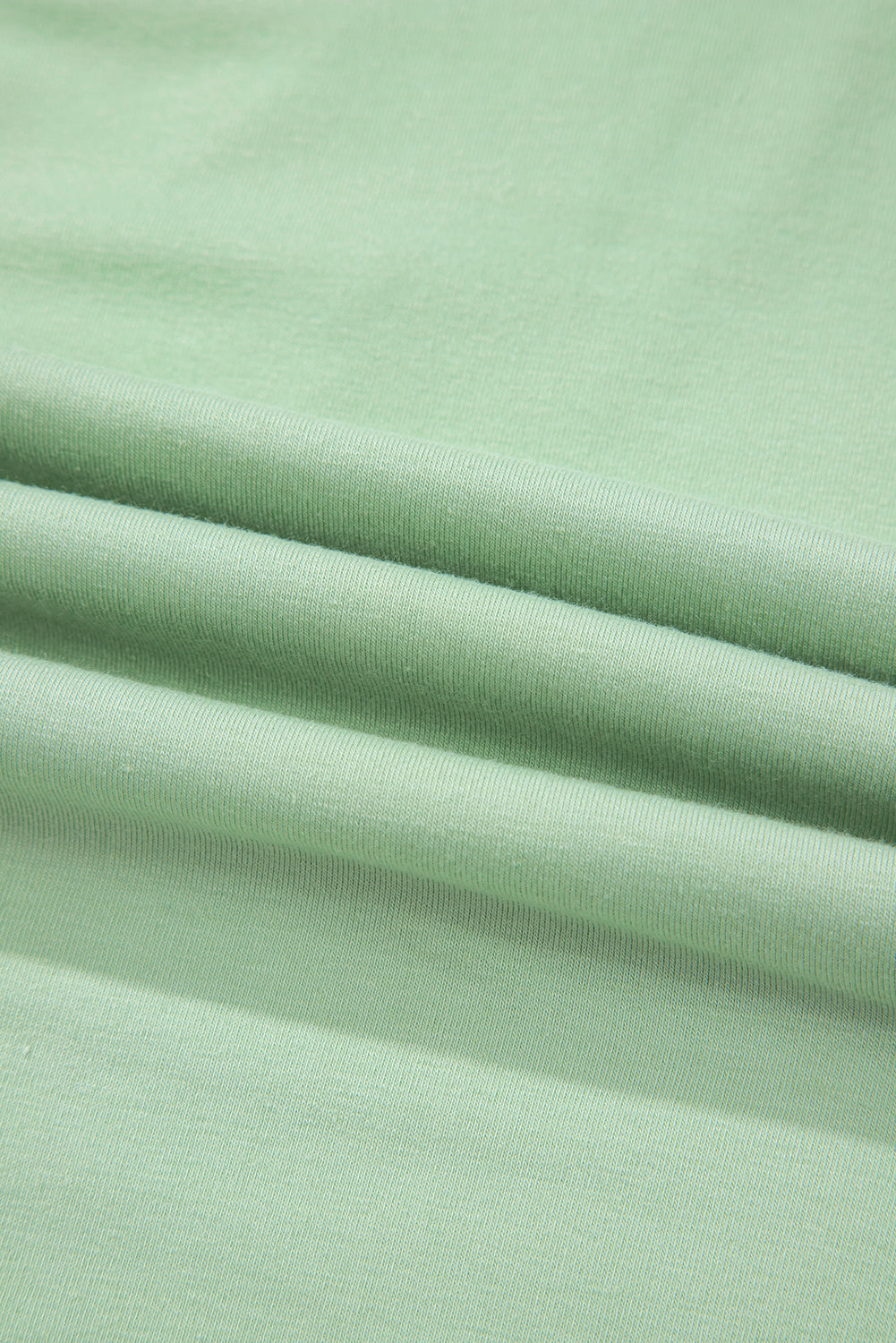 Grass Green Loose Half Sleeve V Neck Knit Romper