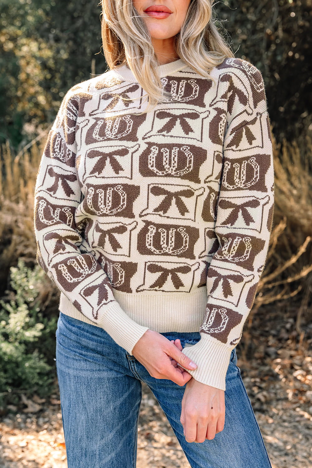 Bows & Horseshoes Sweater
