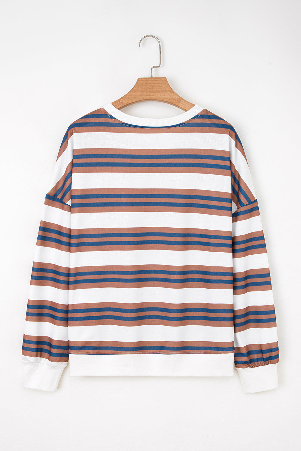 Striped Crew Neck Pullover