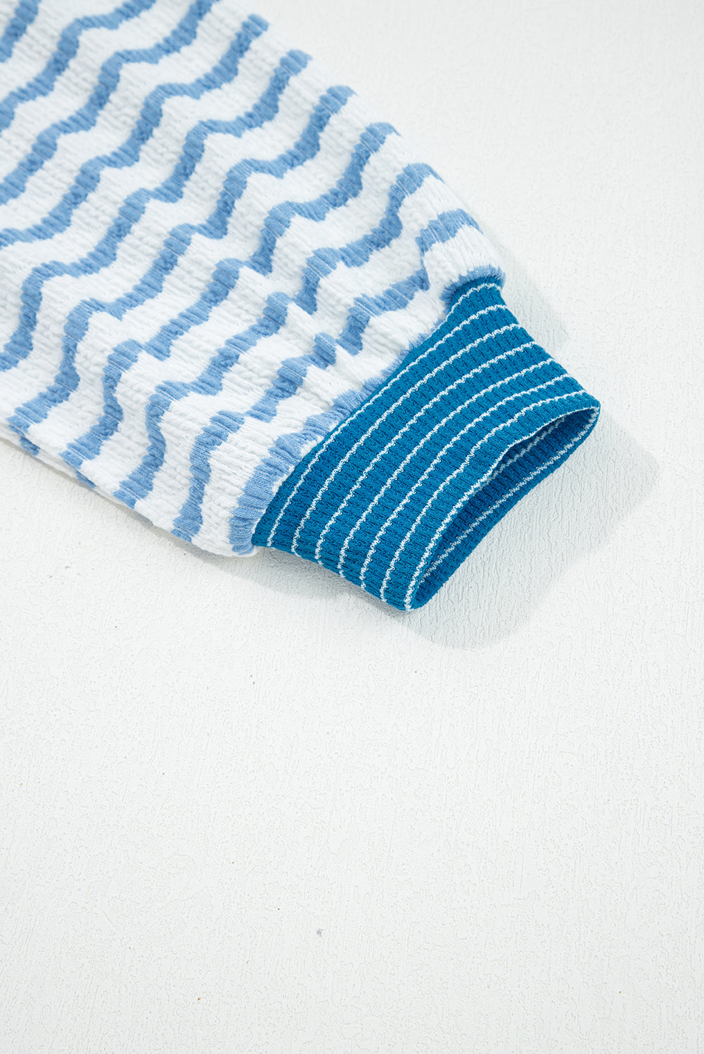 Stripe Collared Pullover & Pant Set