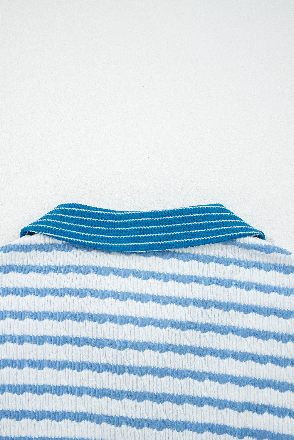 Stripe Collared Pullover & Pant Set