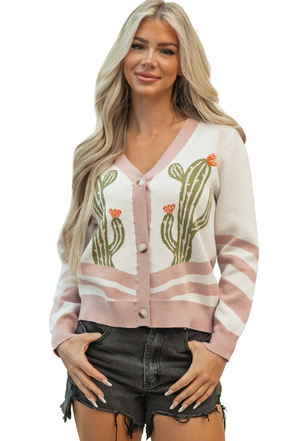Desert Cactus Cardigan