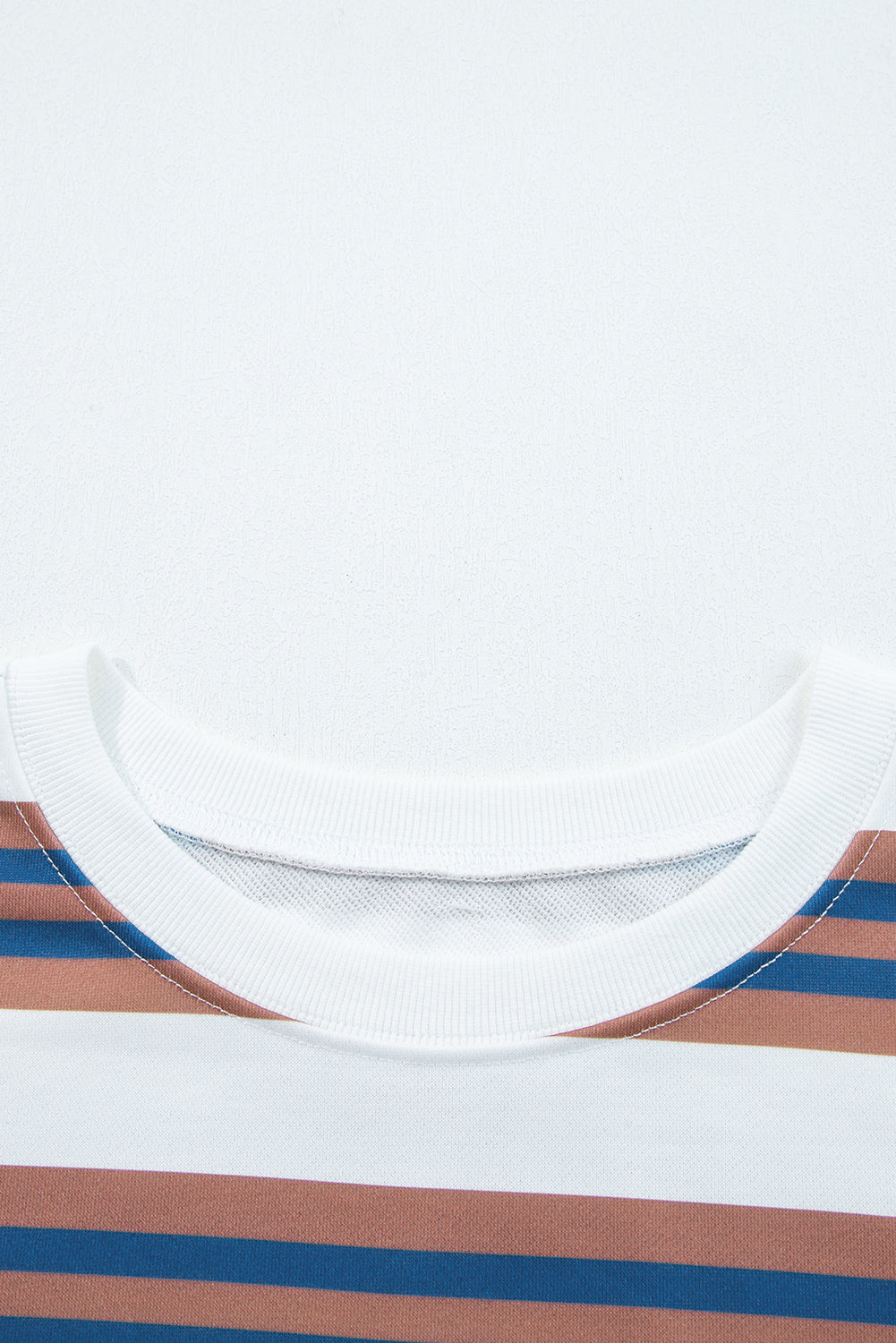 Striped Crew Neck Pullover