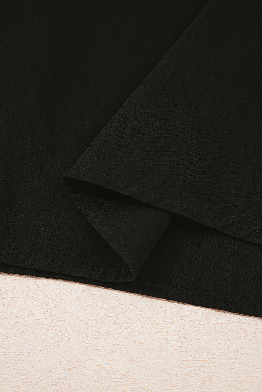 Black Stripe Knitted Top Sweater Dress