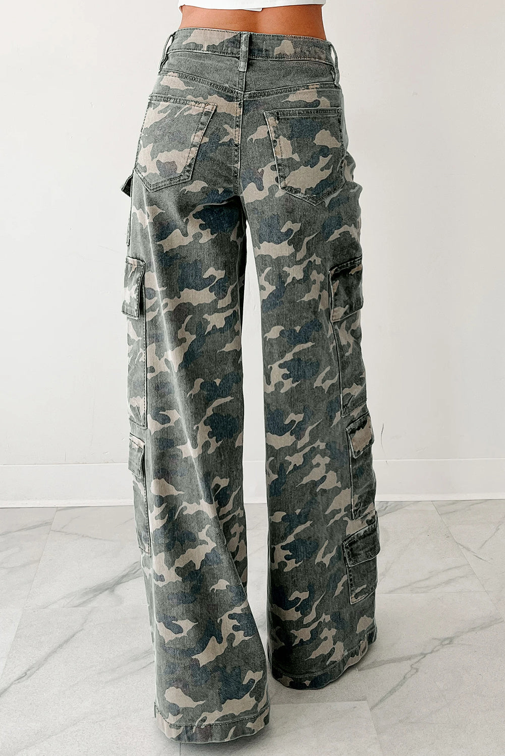 Camo Cargo Jeans