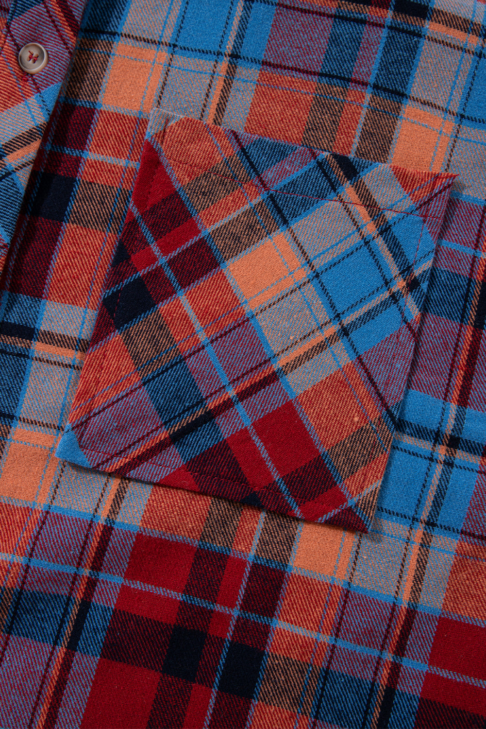 Red Plaid Loose Vintage Flannel