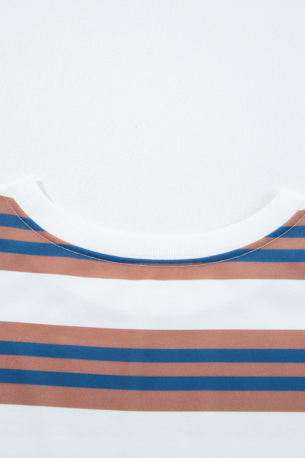 Striped Crew Neck Pullover