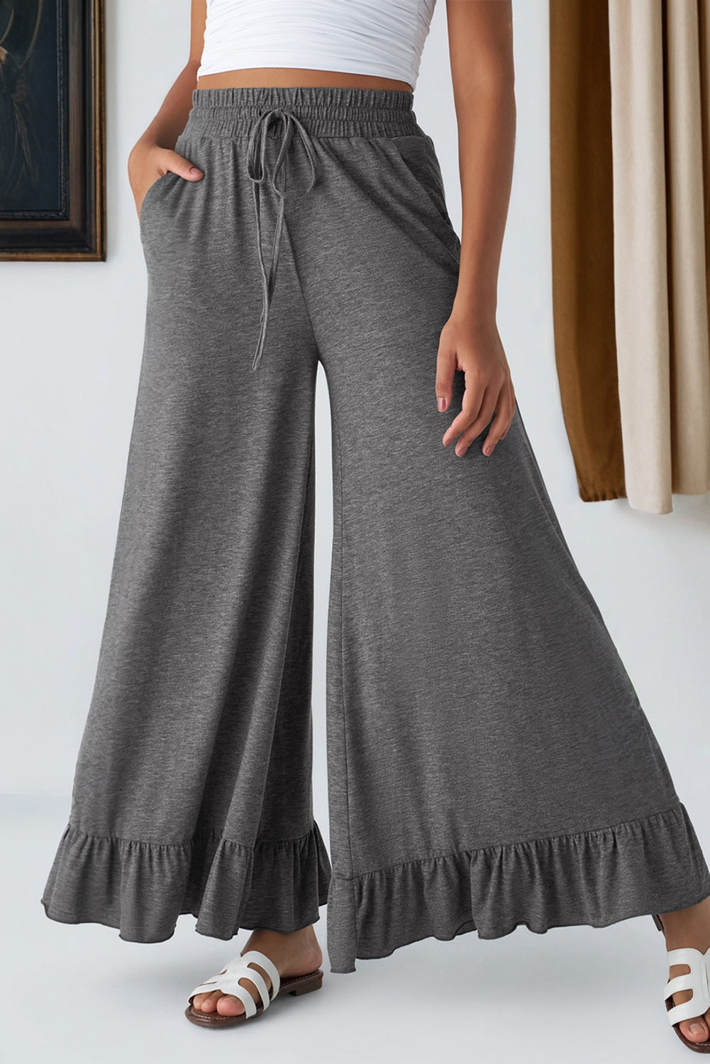 Ruffle All Day Pants