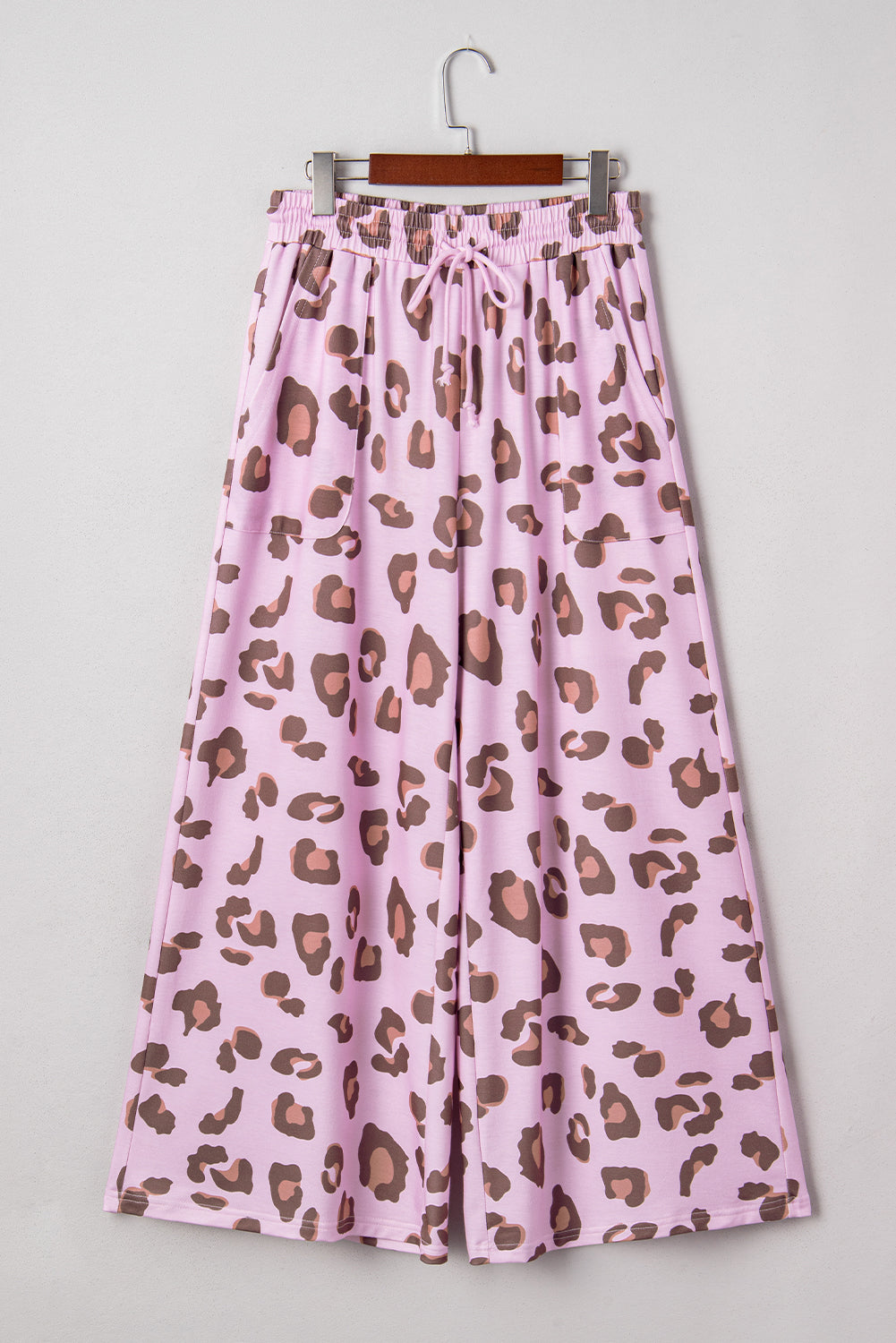 Pink Leopard Print Pants