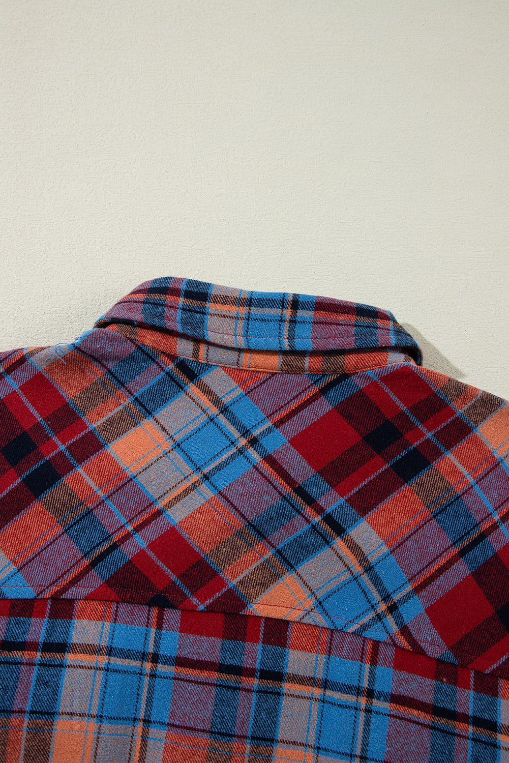 Red Plaid Loose Vintage Flannel