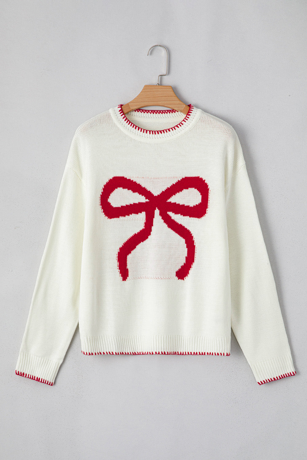 Red Bow Sweater