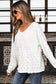 Eyelet Embroidered Long Sleeve Top