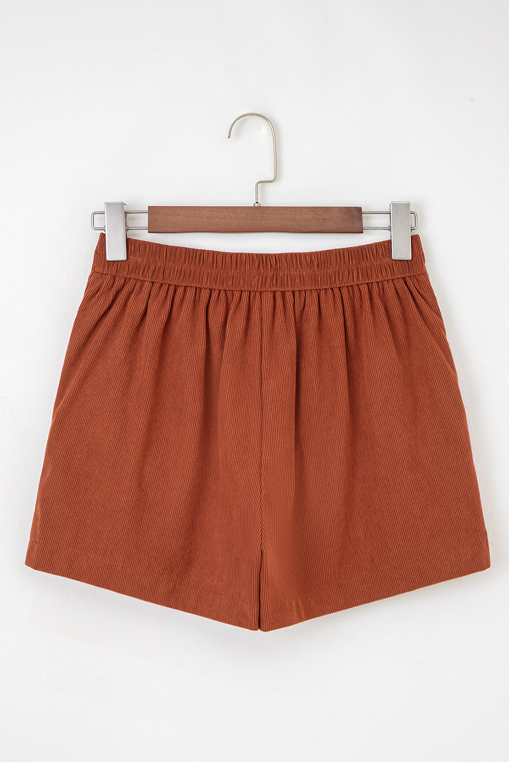 Clay Scalloped Corduroy Shorts