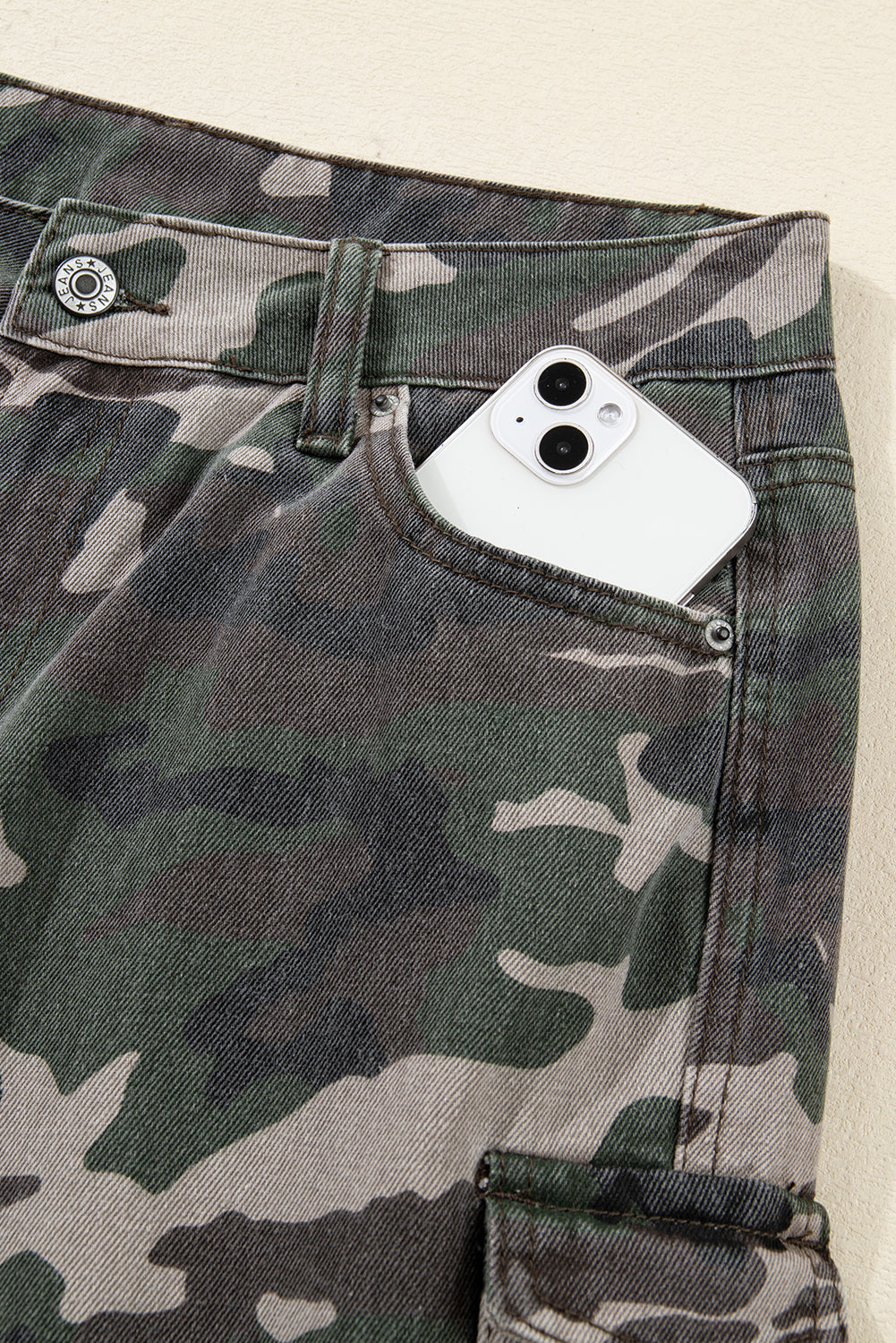Camo Cargo Jeans