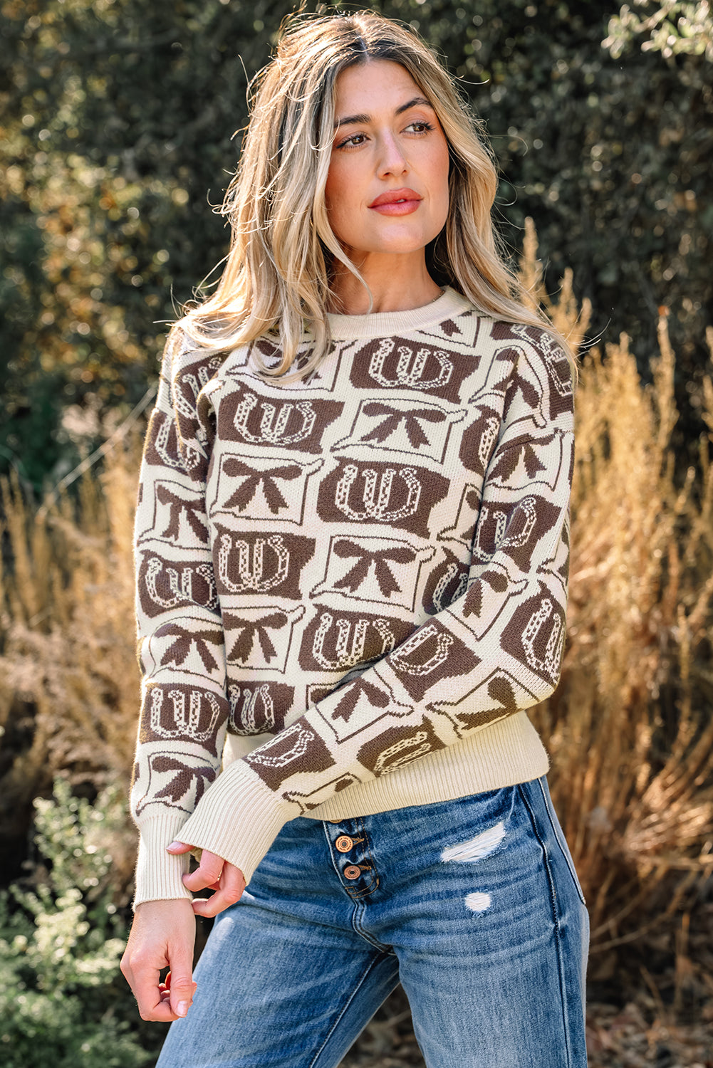 Bows & Horseshoes Sweater