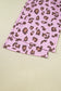 Pink Leopard Print Pants