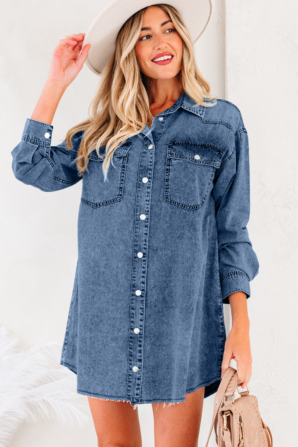 Effortless Denim Dress