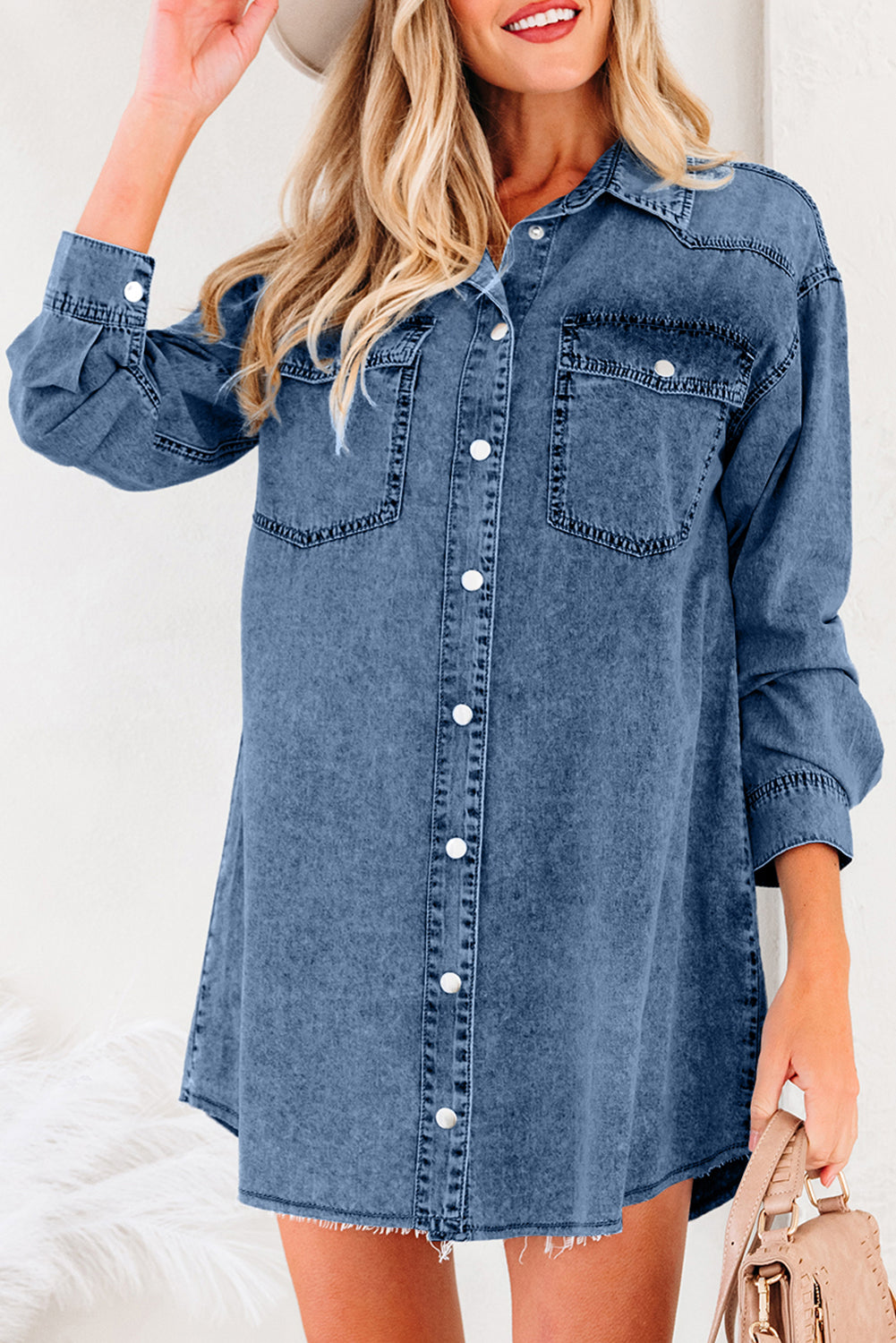 Effortless Denim Dress