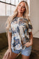 Western Cowboy Print T Shirt