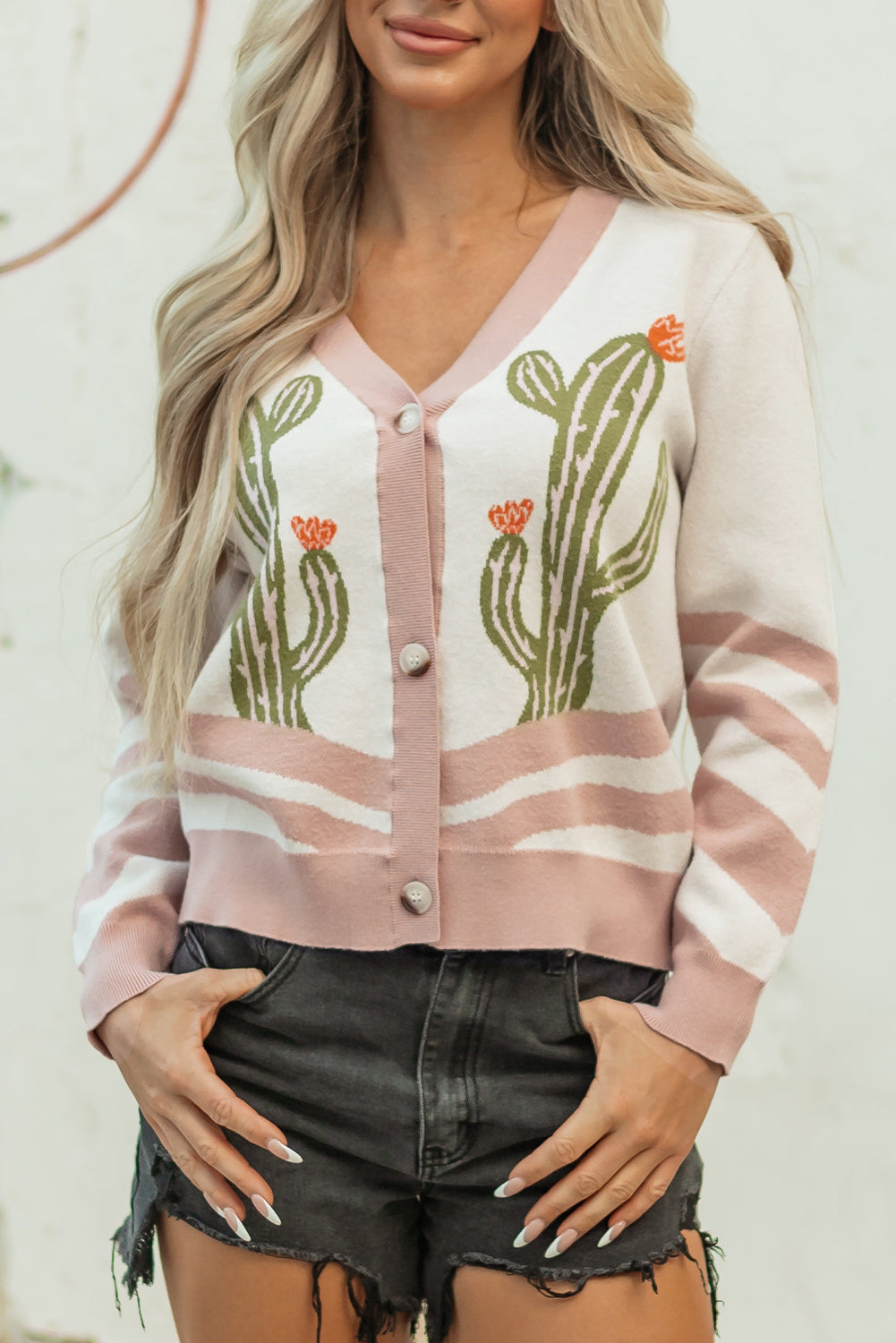 Desert Cactus Cardigan
