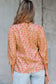 Floral Print Bow Pintuck Bust Half Puff Sleeve Blouse