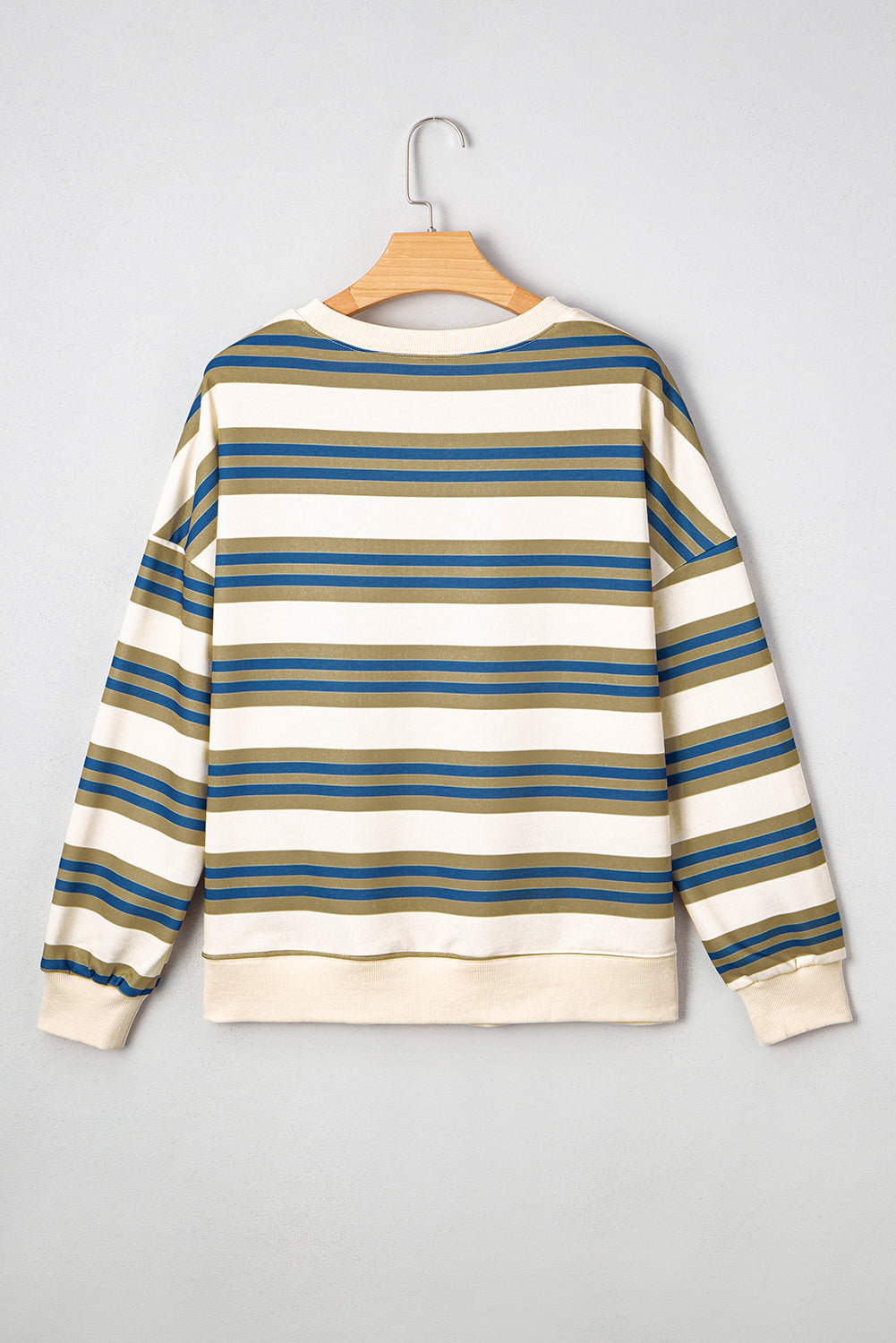 Striped Crew Neck Pullover