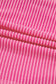 Pink Ribbed Short Sleeve V Neck Buttoned Romper