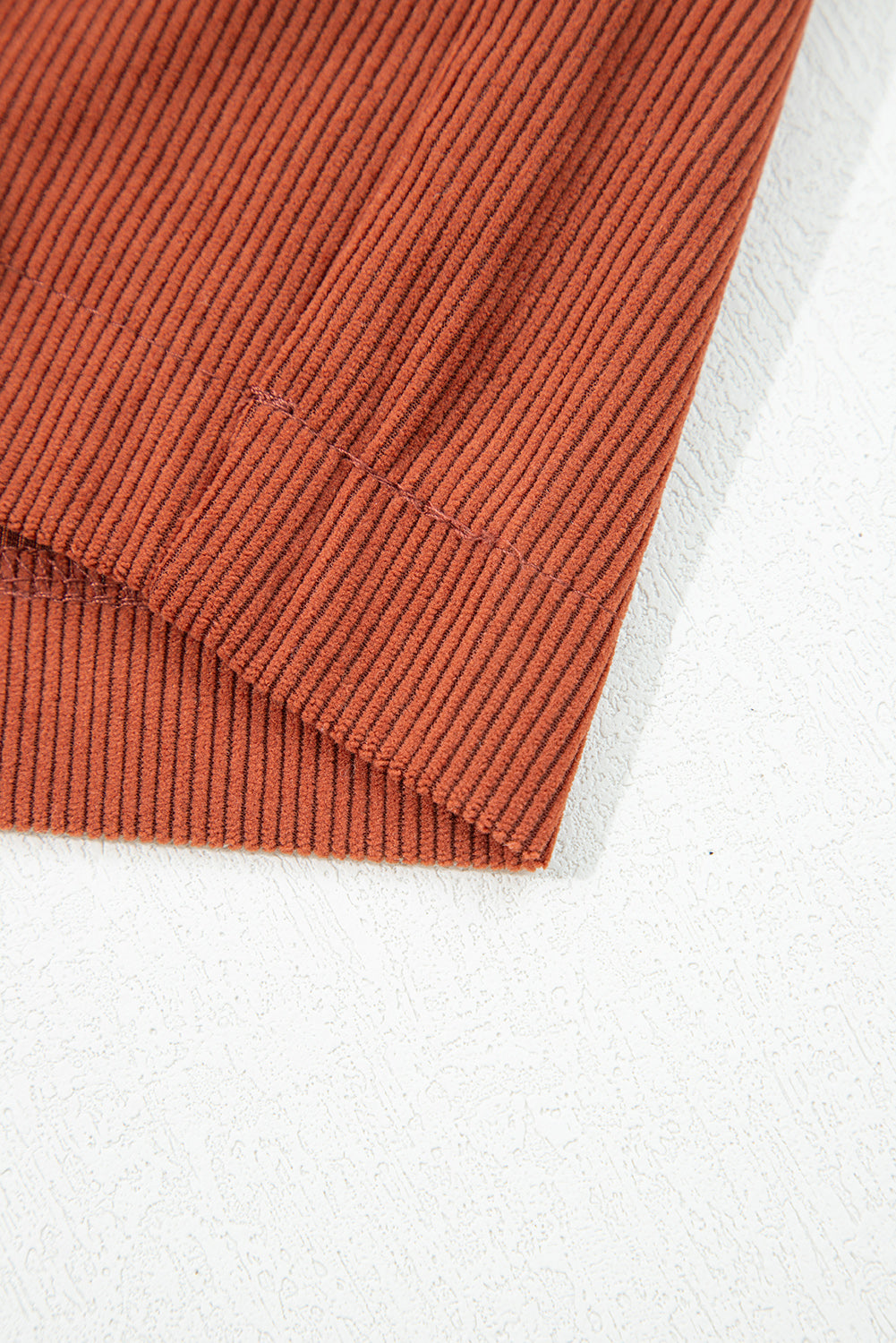 Clay Scalloped Corduroy Shorts