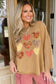Heart Patchwork Sweater