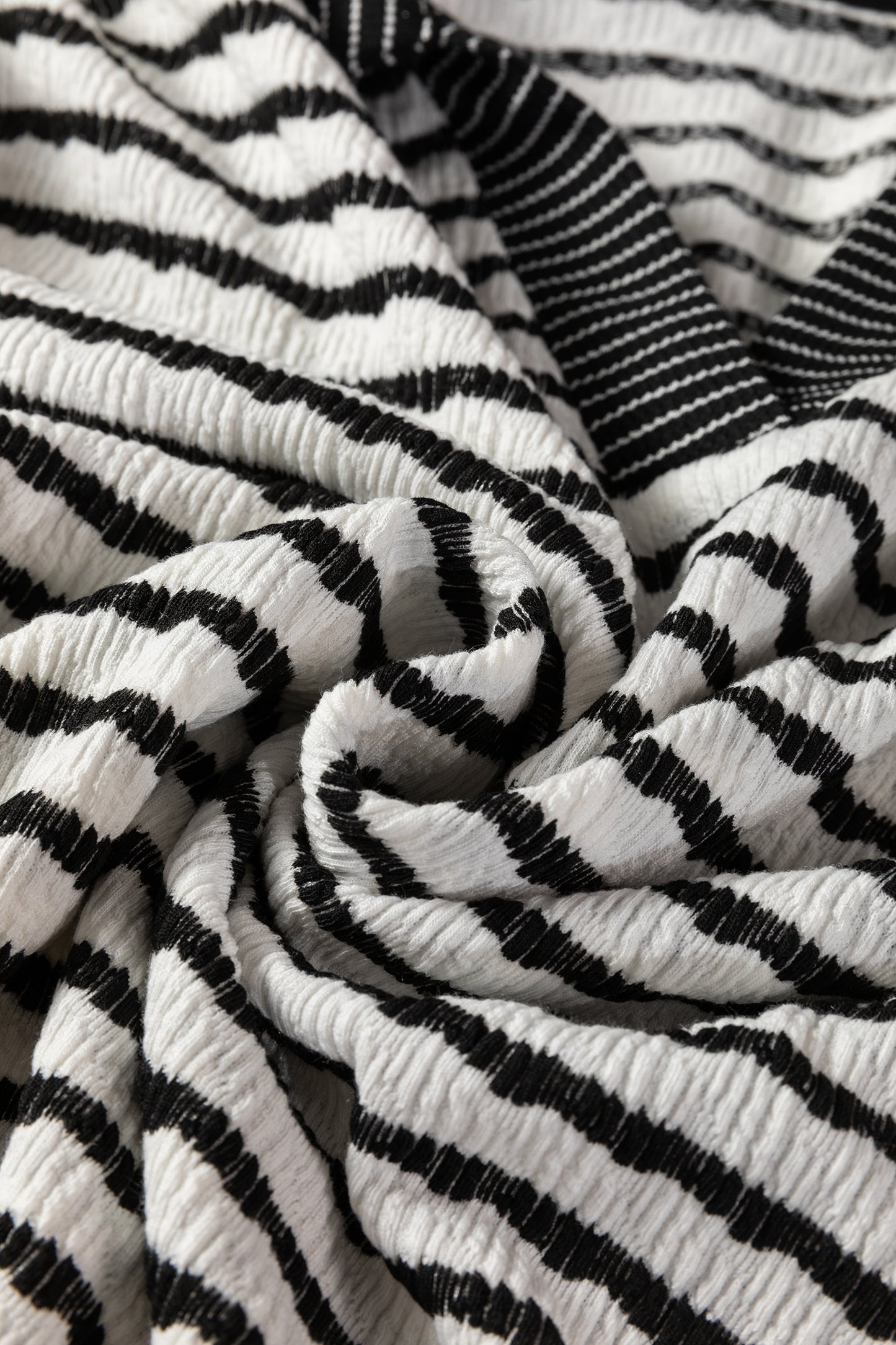 Stripe Collared Pullover & Pant Set