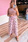 Pink Leopard Print Pants