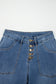 Button Up High Waist Wide Leg Jeans
