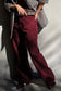 Straight High Waist Solid Color Jeans