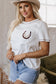 Rodeo Horseshoe Embroidered Patch T Shirt