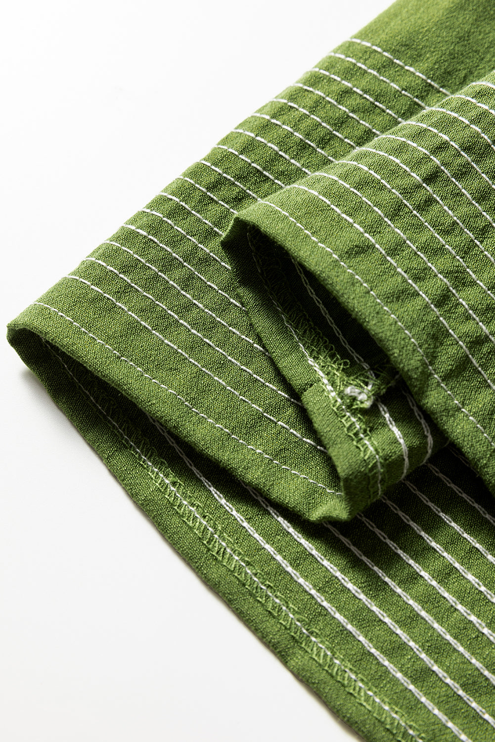 Stitch Detail Tiered Mini Dress