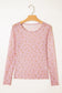 Vintage Floral Mesh Top