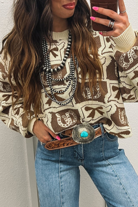Bows & Horseshoes Sweater