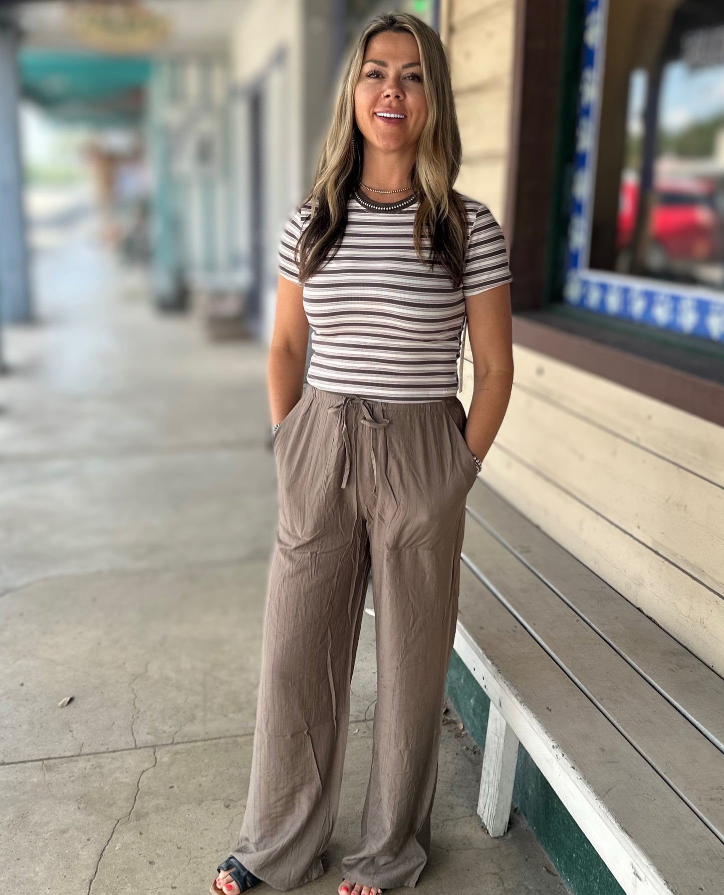 Comfy Cotton Drawstring Pants