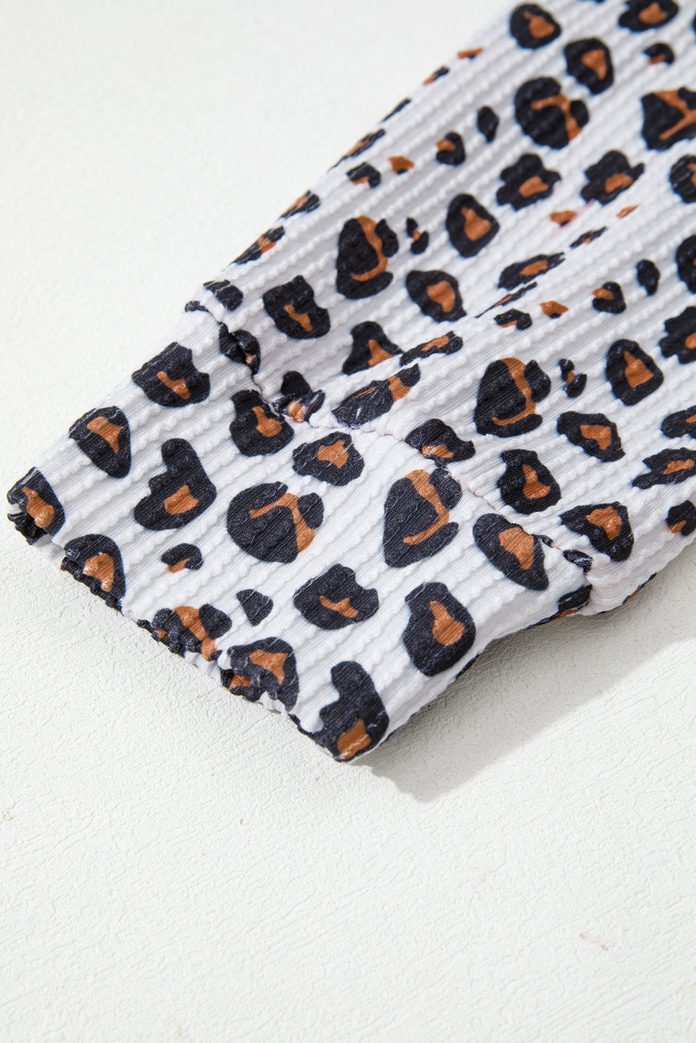 Leopard Patched Twisted Western Shacket