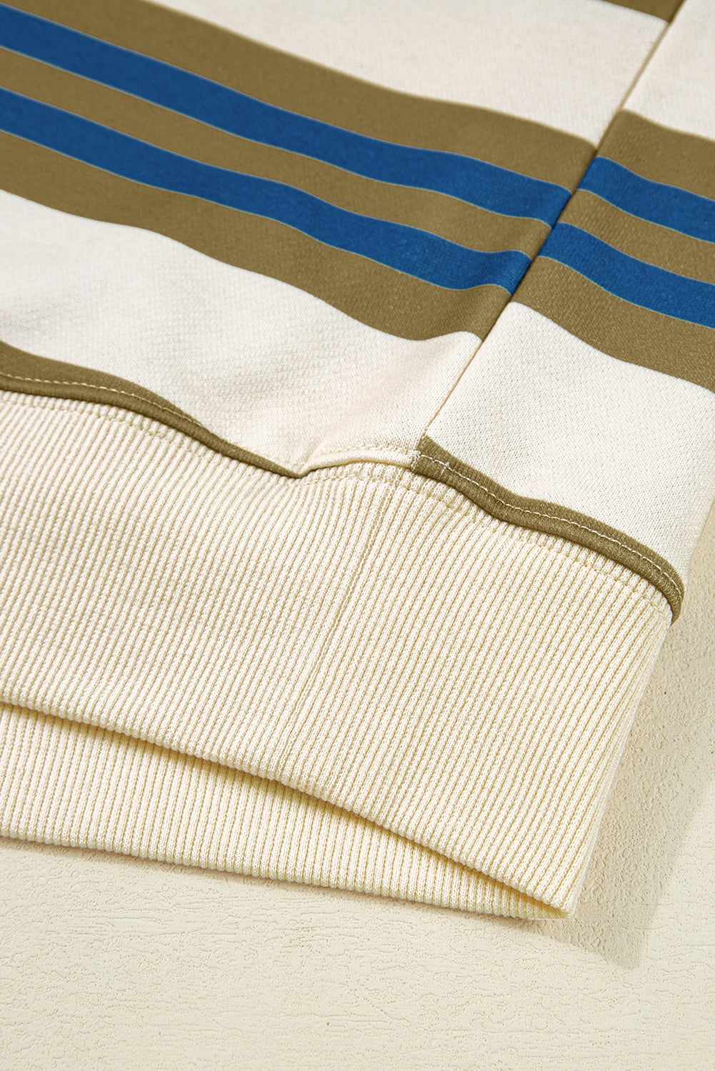 Striped Crew Neck Pullover