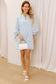Sky Blue Stripe Dress