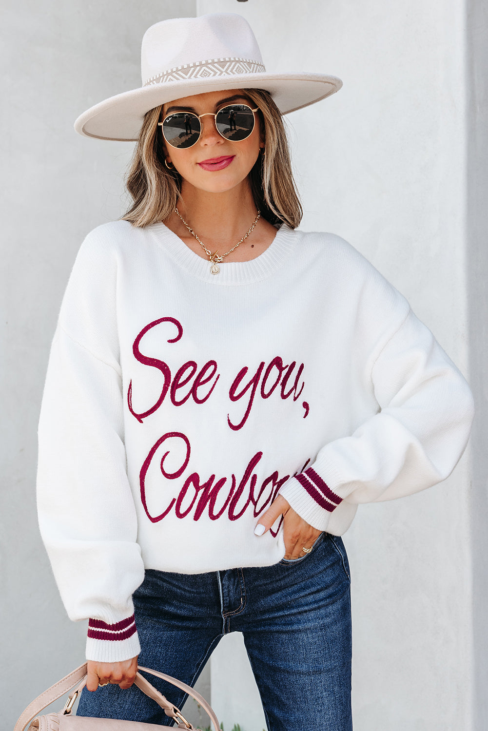 See You Cowboy Sweater