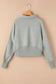 Gray Fleece Lined Zip Up Sweatshirt