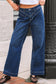 Sail Blue Stitched Cuff Jeans
