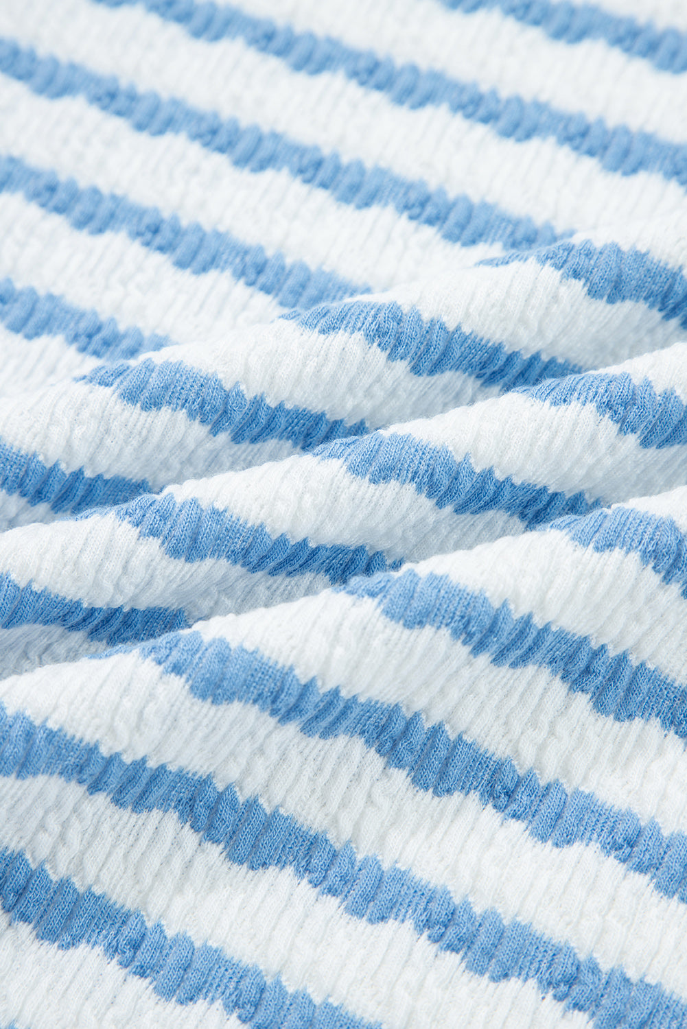 Stripe Collared Pullover & Pant Set