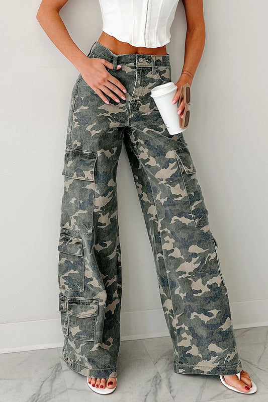Camo Cargo Jeans