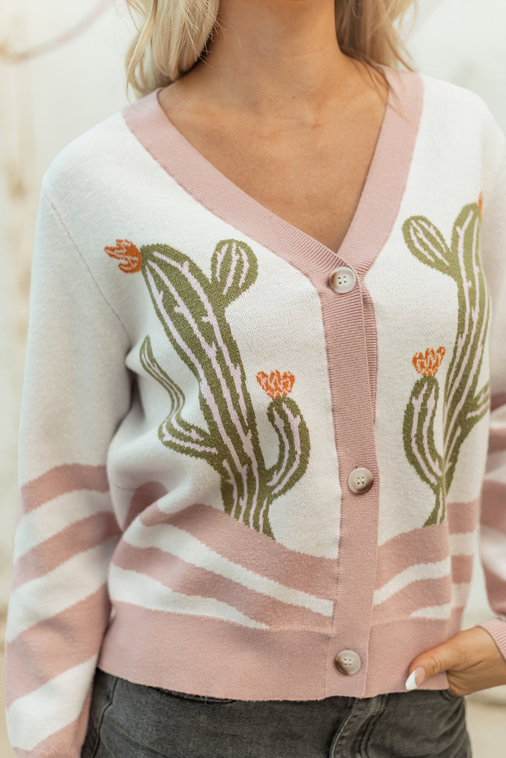 Desert Cactus Cardigan