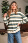 Striped Crew Neck Pullover