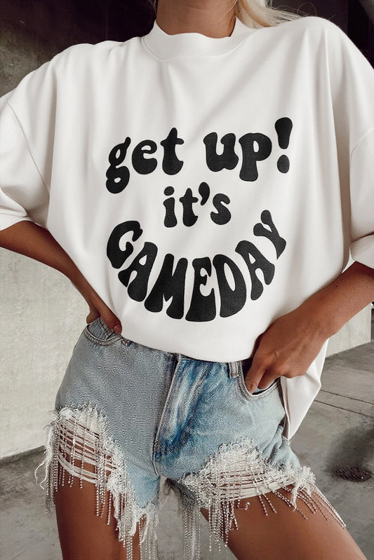 Oversized Slouch Gameday Tee